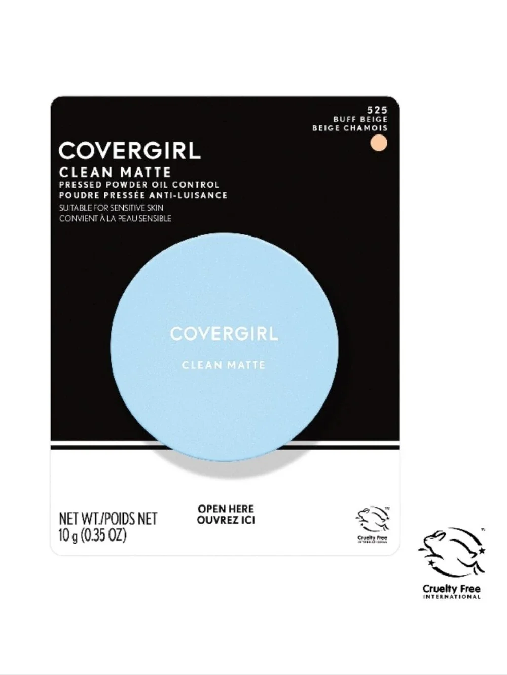 ⭐4/$15 CoverGirl Clean Oil Control Pressed Powder Buff Beige